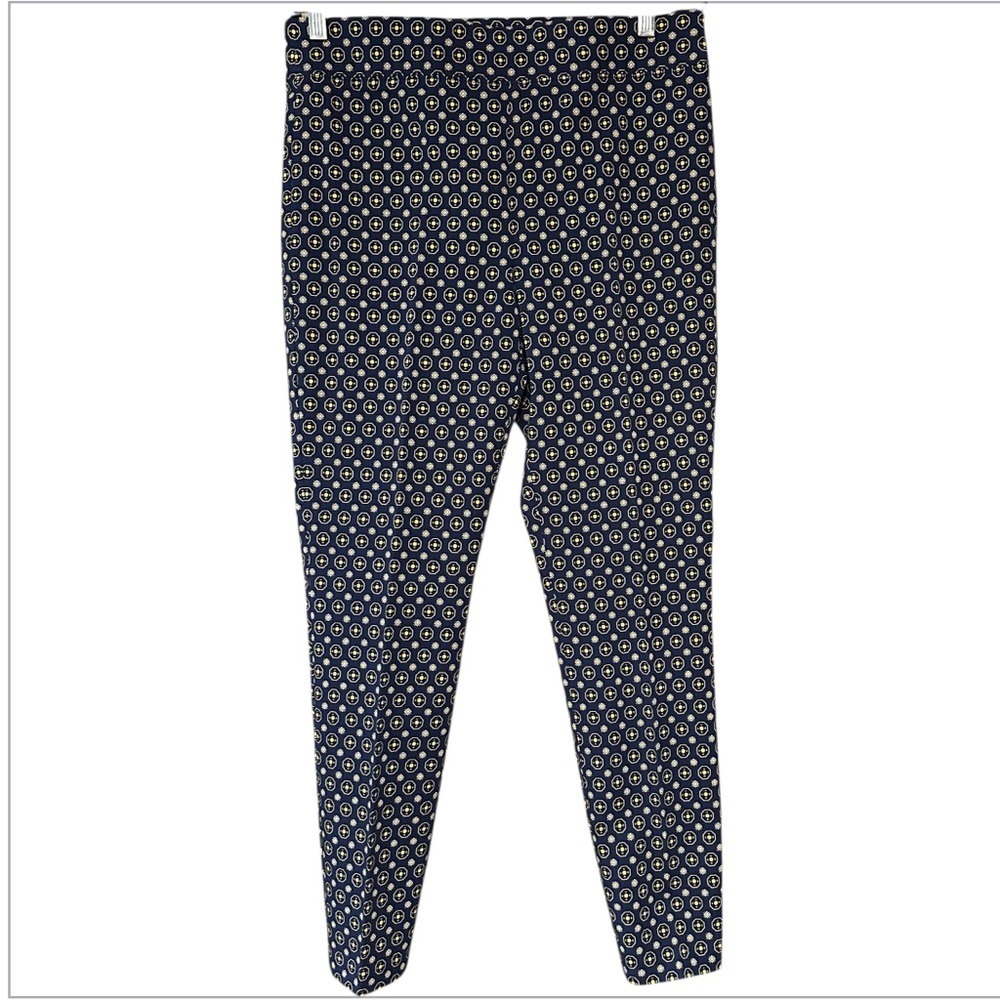 Talbots Navy Patterned Pants